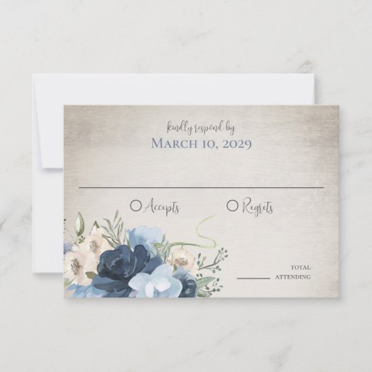 ホースシューズ&ライツフローラバーンウッド 招待状 (正面)