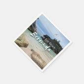 ホースシューベイビーチバミューダペーパーナプキン スタンダードカクテルナプキン (角)