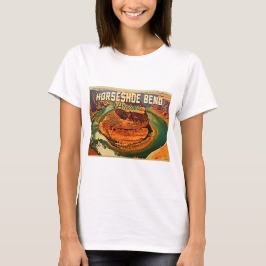 ホースシューベンドアリゾナ Tシャツ (正面)