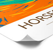 ホースシューベンドコロラドリバーヴィンテージ ポスター (角)