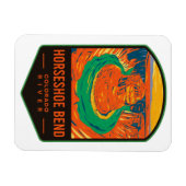 ホースシューベンドコロラドリバー マグネット (横)