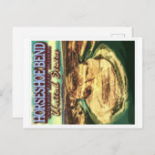 ホースシューベンド – コロラド川 – アリゾナ州 ポストカード (正面/裏面)