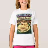 ホースシューベンド – コロラド川 – アリゾナ州 Tシャツ (正面)