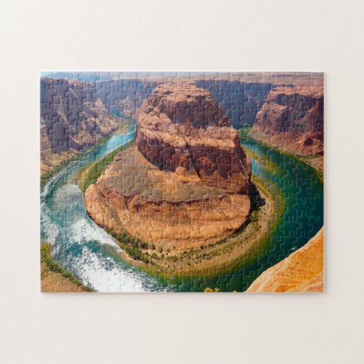 ホースシューベンドColorado River Arizona. ジグソーパズル (横)