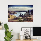 ホースシューリザーバコロラド ポスター (ホームオフィス)