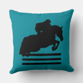 ホースショーハンタージャンパーシルエット クッション (裏面)