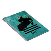 ホースショーハンタージャンパーシルエット ノートブック (右側)