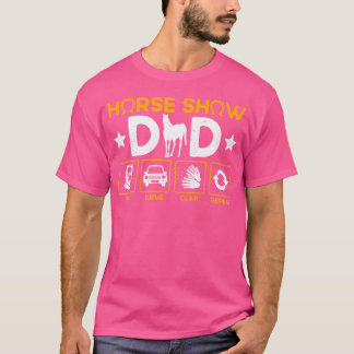 ホースショーパパペイドライブクラップリピート馬術ダ Tシャツ