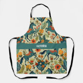ホースショーフローラカスタムパターン エプロン (正面)