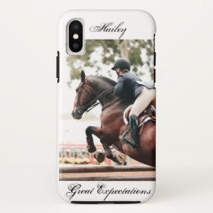 ホースショーホース&ライダーエクエストランハンタージャンパー iPhone XSケース