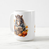 ホースシリーズ秋15オズクラシックムグ コーヒーマグカップ (正面左)