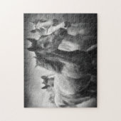 ホーススタンピードパズル ジグソーパズル (縦)