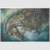 ホーススタームパンク1デコページ紙 薄葉紙 (正面)