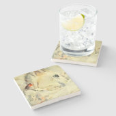 ホースストーンのコースター ストーンコースター (横)