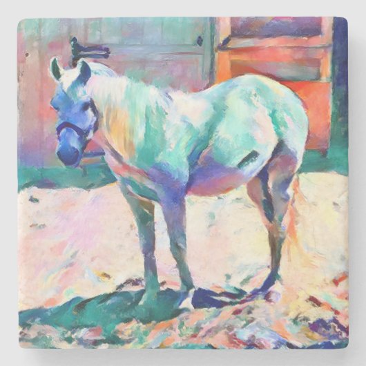 ホースストーンのコースター ストーンコースター (正面)