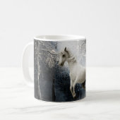 ホーススノーフォレストコーヒーペット コーヒーマグカップ (正面左)