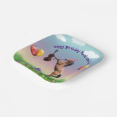 ホースズ遊ザヴァイオリン誕生日 ペーパープレート (傾斜あり)