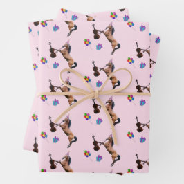 ホースズ遊ザヴァイオリン誕生日 ラッピングペーパーシート