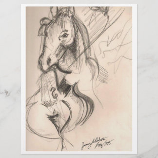 ホースチェロスケッチフライヤー チラシ