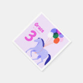 ホーステーマバースデーパーティー スタンダードカクテルナプキン (角)