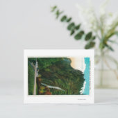 ホーステール滝インコロンビアリバーゲージ ポストカード (スタンド正面)