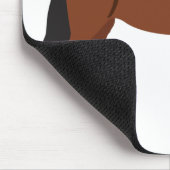 ホースデザイン マウスパッド (コーナー)