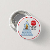 ホーストップディングトイレ紙 缶バッジ (正面&裏面)