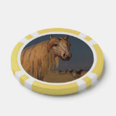 ホーストランプのポーカーチップラッアラビアスタリオンデザートダスク ポーカーチップ (シングル)