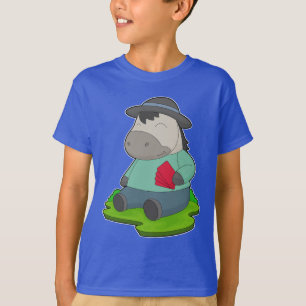 ホーストランプのポーカートランプのポーカーカード Tシャツ