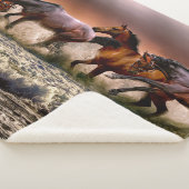 ホーストリオ走海ズインサンセット シェルパブランケット (3/4)