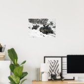 ホースト・ガルデス峠の米海兵隊パトロール ポスター (ホームオフィス)