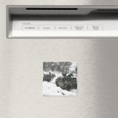 ホースト・ガルデス峠の米海兵隊パトロール マグネット (インサイチュ (食洗機))