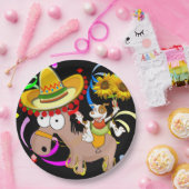 ホースハッピーバースデー紙プレート ペーパープレート (パーティー)