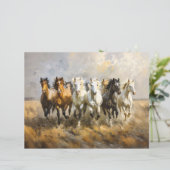 ホースハートギャロピンズ絵画スクラップブック紙 (スタンド正面)