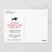 ホースバラダービーレースパーティー ポストカード (裏面)