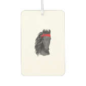 ホースバンダナ乗馬馬好きカウボーイ カーエアーフレッシュナー (正面)