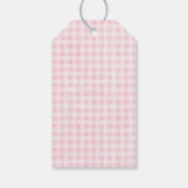 ホースバースデーパーティーメッセージカード ギフトタグ (裏面)