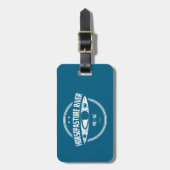 ホースパスチュアリバーノースカロライナカヤック ラゲッジタグ (正面縦)