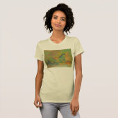 ホースパステルポートレートTシャツ Tシャツ (正面フル)