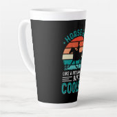 ホースパパ カフェラテマグ (左アングル)