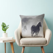 ホースパワーデザインコットン装飾用クッション クッション (椅子)