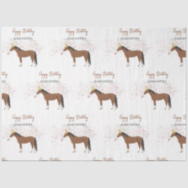 ホースパートイングファームアニマルズ名前をカスタムする誕生日 薄葉紙