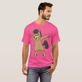 ホースヒップホップダンスダブ Tシャツ (正面フル)