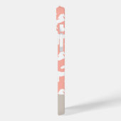 ホースピーチパターンライダー名前をカスタムする Case-Mate iPhoneケース (裏面 / 左)