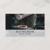 ホースファリアブラックスミス馬蹄形トウマ科のリム 名刺 (正面)