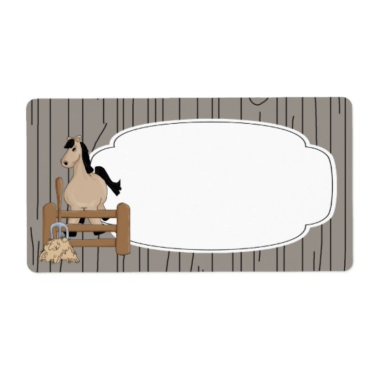 ホースファームラベル ラベル (正面)