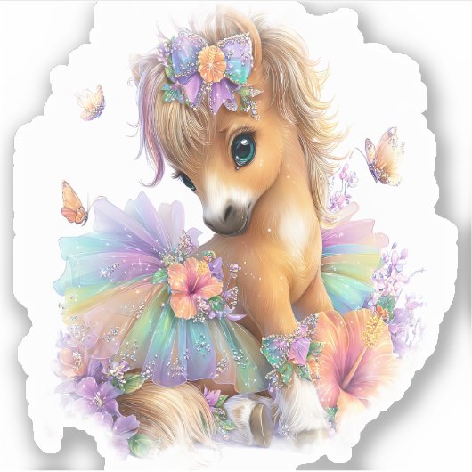 ホースファームレインボーサマー シール (正面)