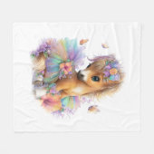 ホースファームレインボーサマー フリースブランケット (正面(横))