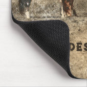 ホースファームヴィンテージカントリー素朴ウェスタン マウスパッド (コーナー)