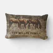 ホースファームヴィンテージカントリー素朴ウェスタン ランバークッション (裏面)